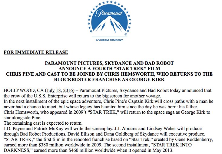 Comunicado de Prensa