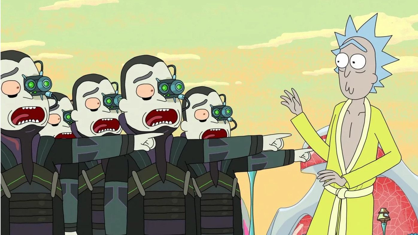 Escena de "Rick and Morty"