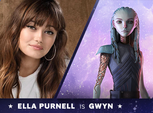 Ella Purnell - Gwyn - Star Trek Prodigy